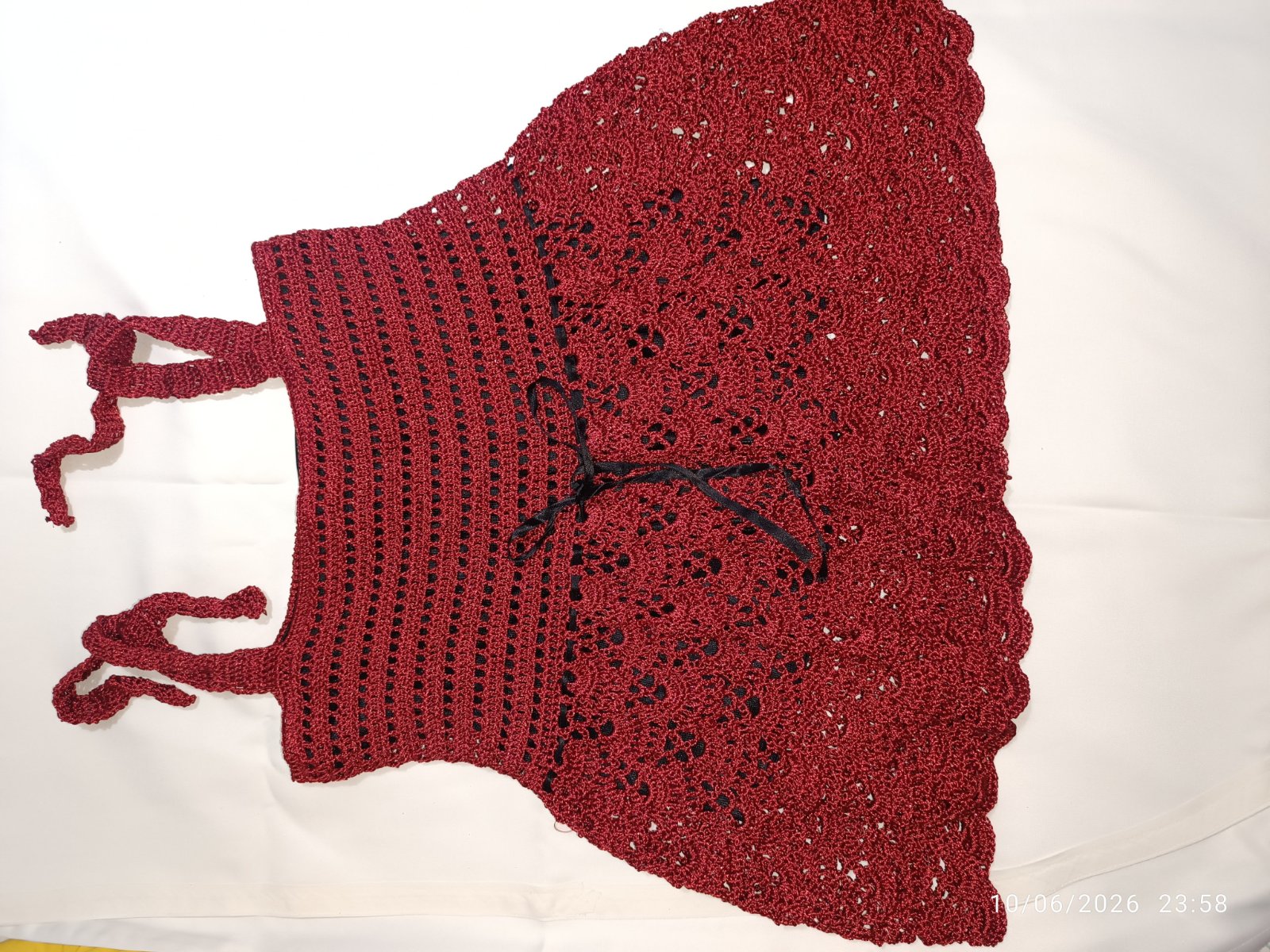 Pull en crochet