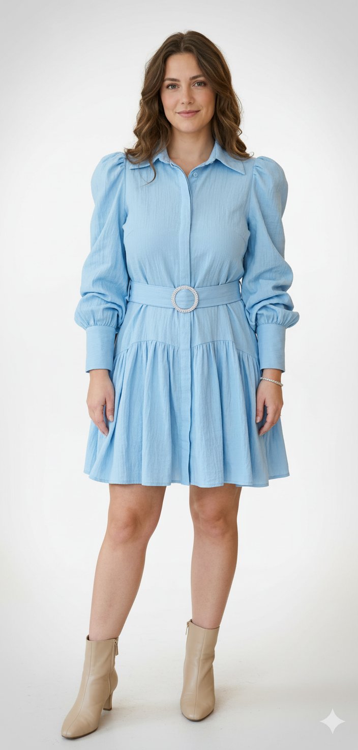 Robe bleu 
