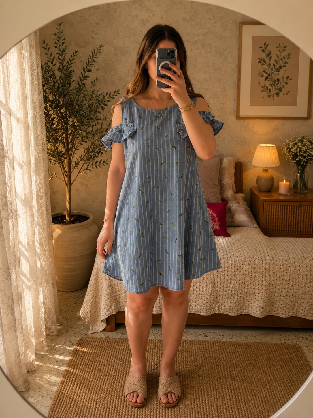 Robe bleu jean 