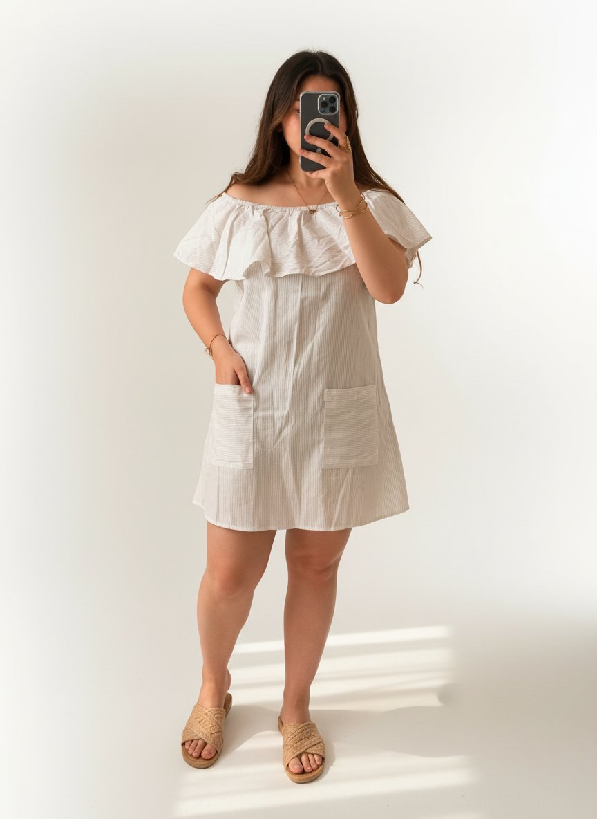 Robe blanc 