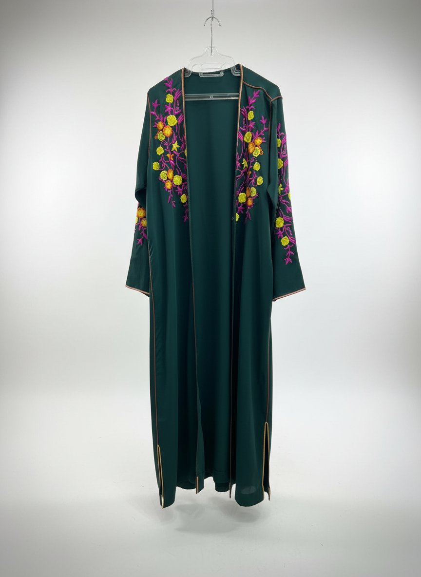 Abaya vert 