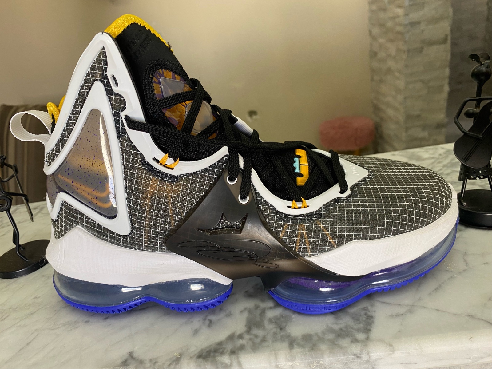 Nike leBron 19 basketball sneaker 