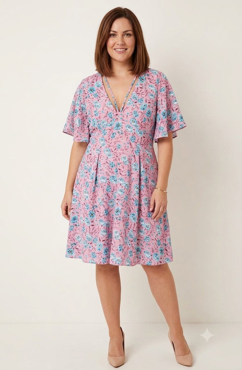Robe florale neuve avec étiquette 