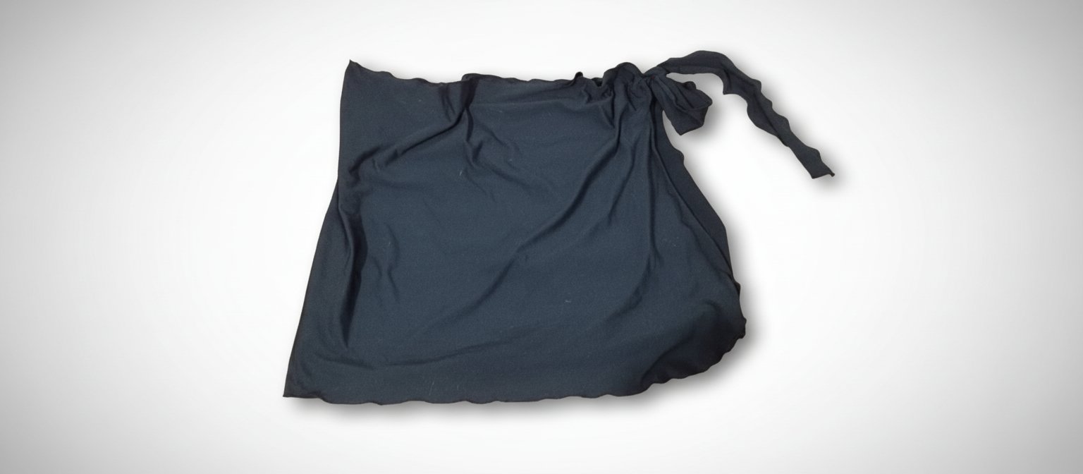 Cache maillot noir taille L/XL