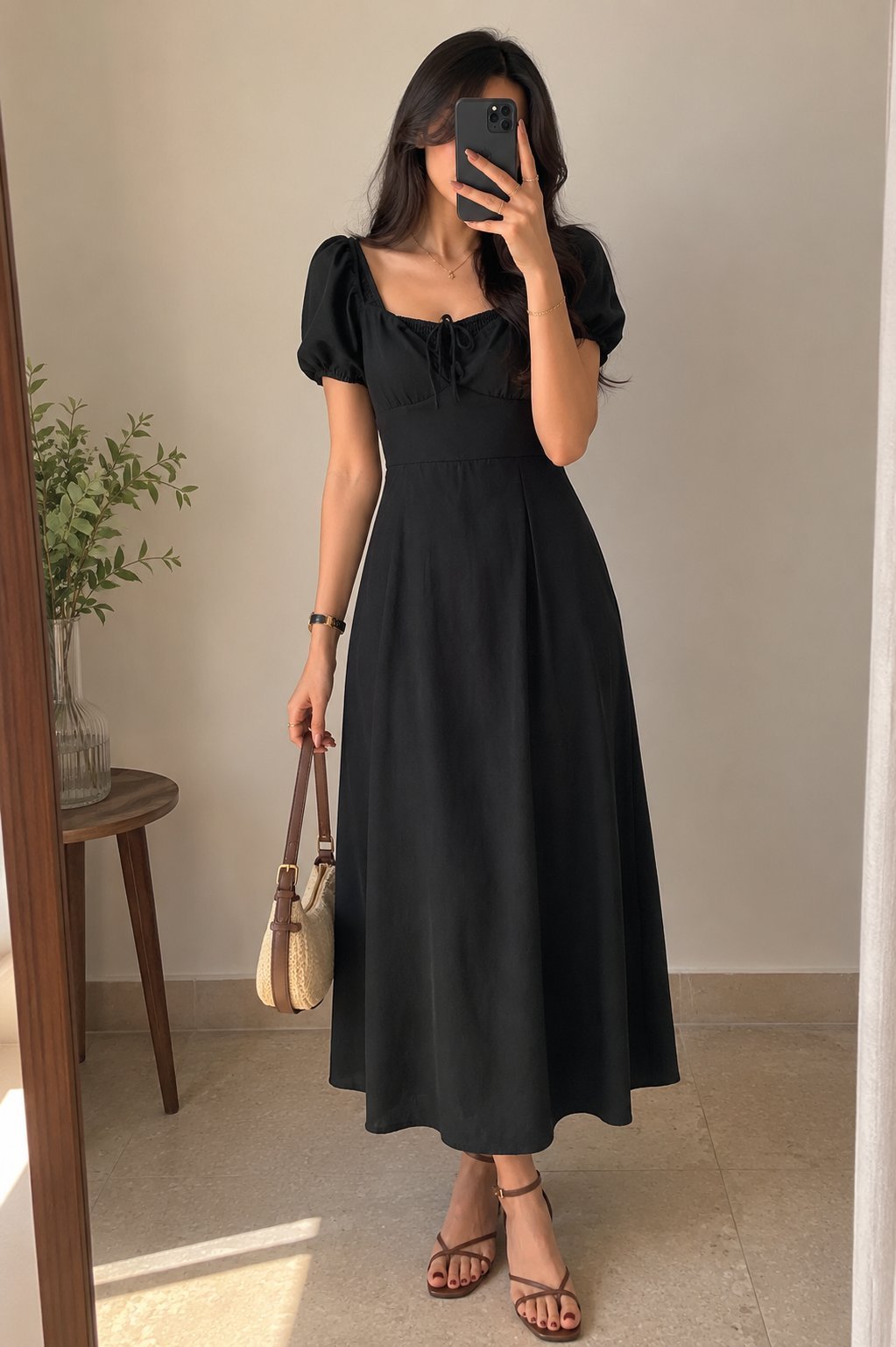 Robe Shein noire chic & tendance kharja men pinterest twilaa taille S/XS