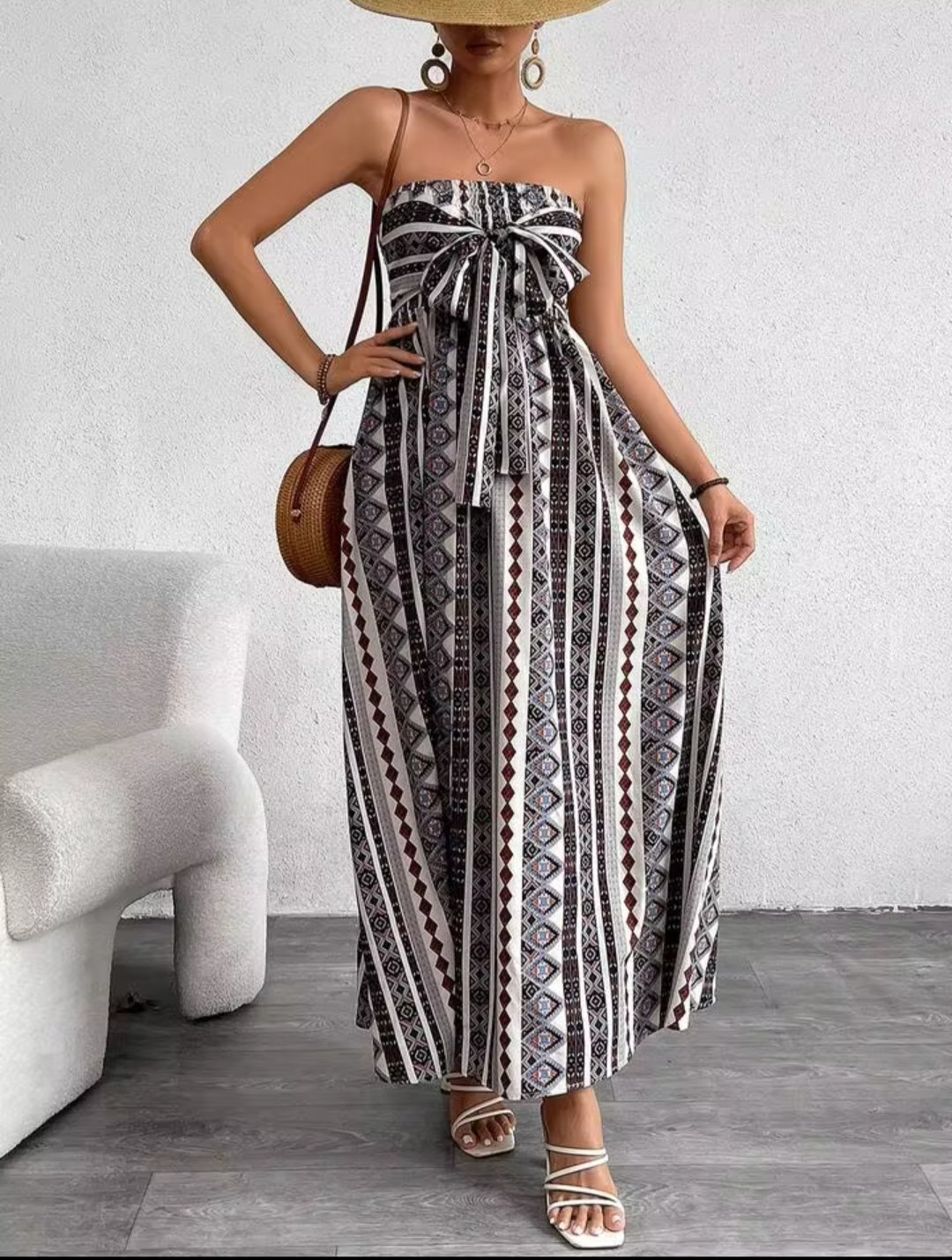 Robe d'été longue bustier SHEIN neuf avec étiquette taille 40 /42 