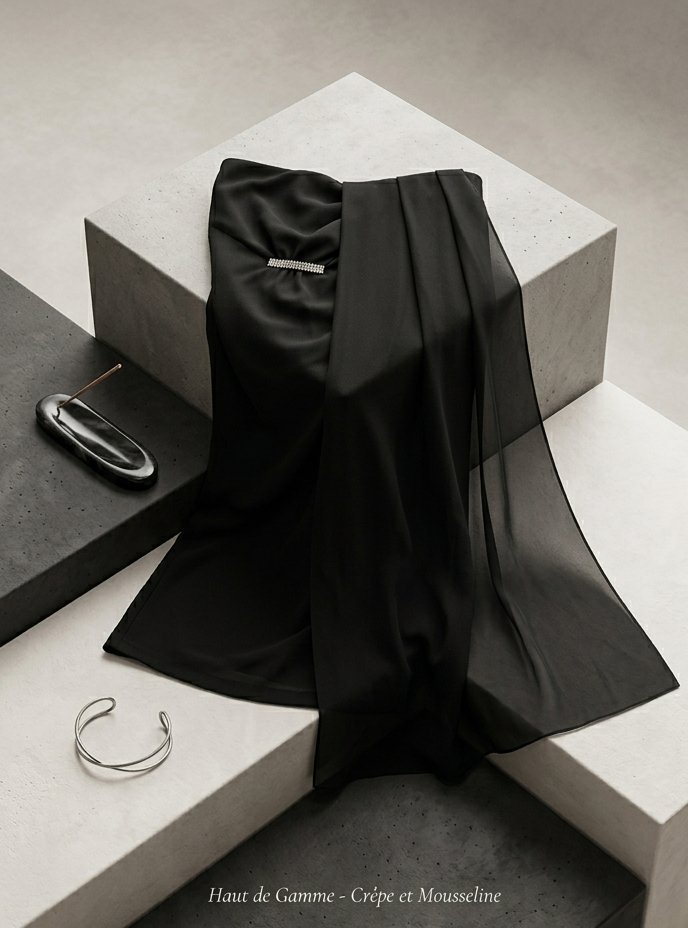 Robe soirée noir (rembourré)