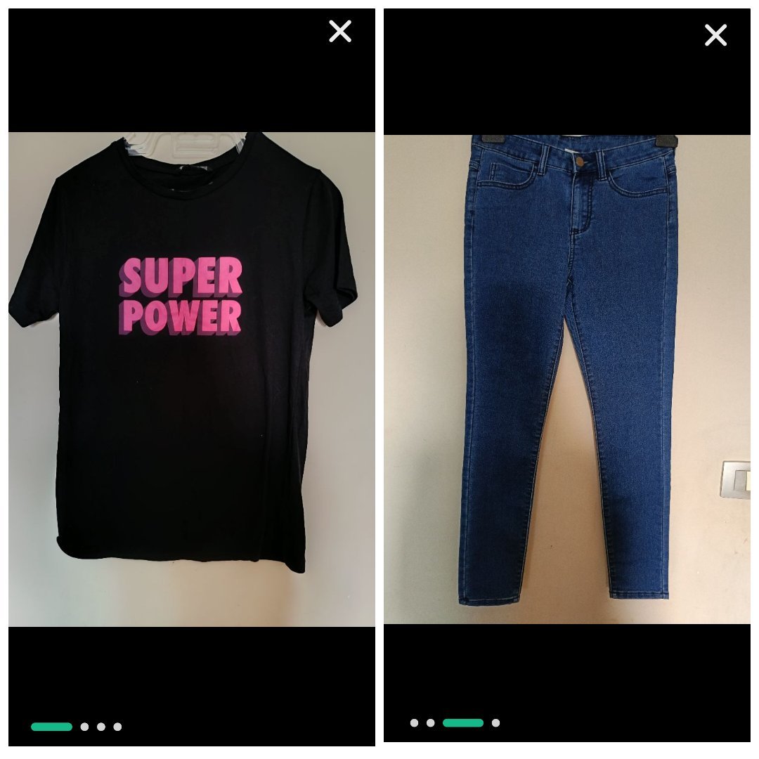 Jean/tee shirt 