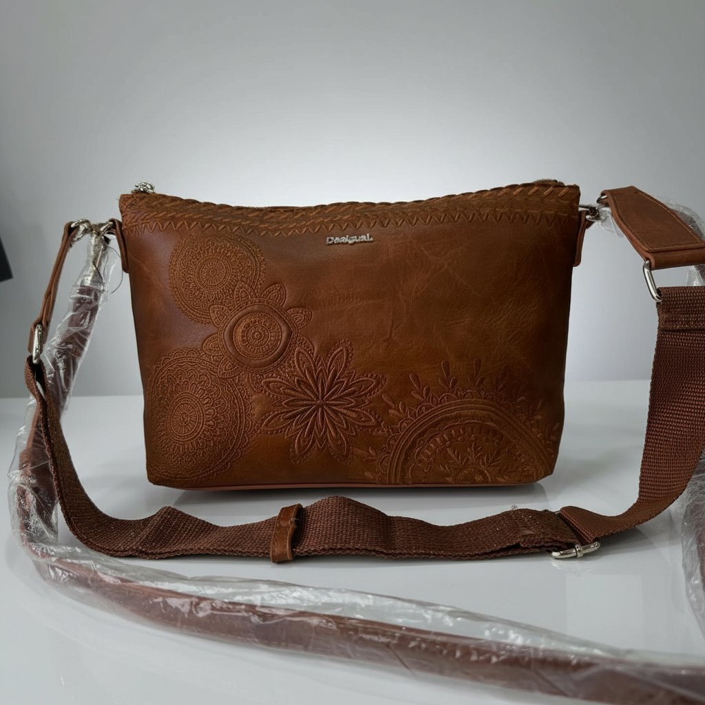 Sac a bandoulière double anse "desigual" 