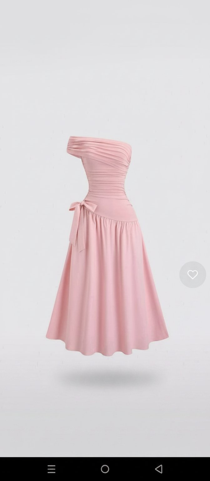 Robe rose