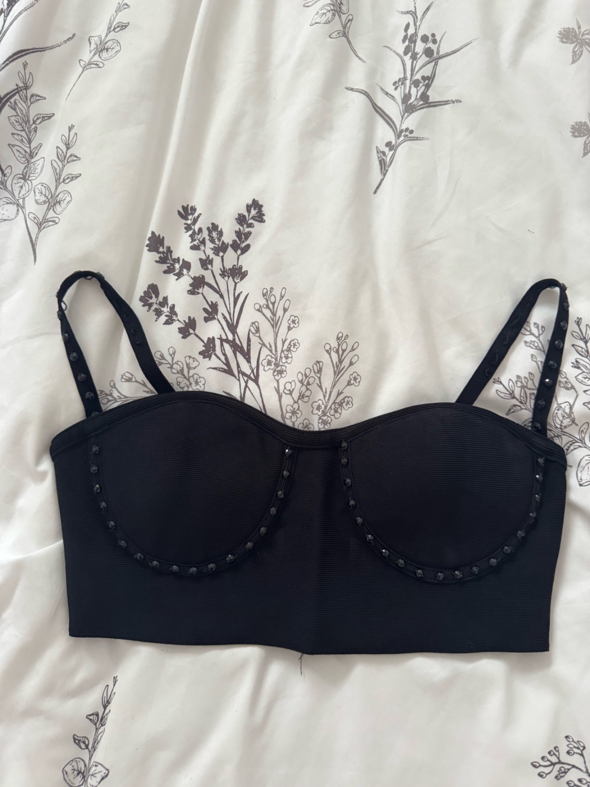 Crop Top Noir