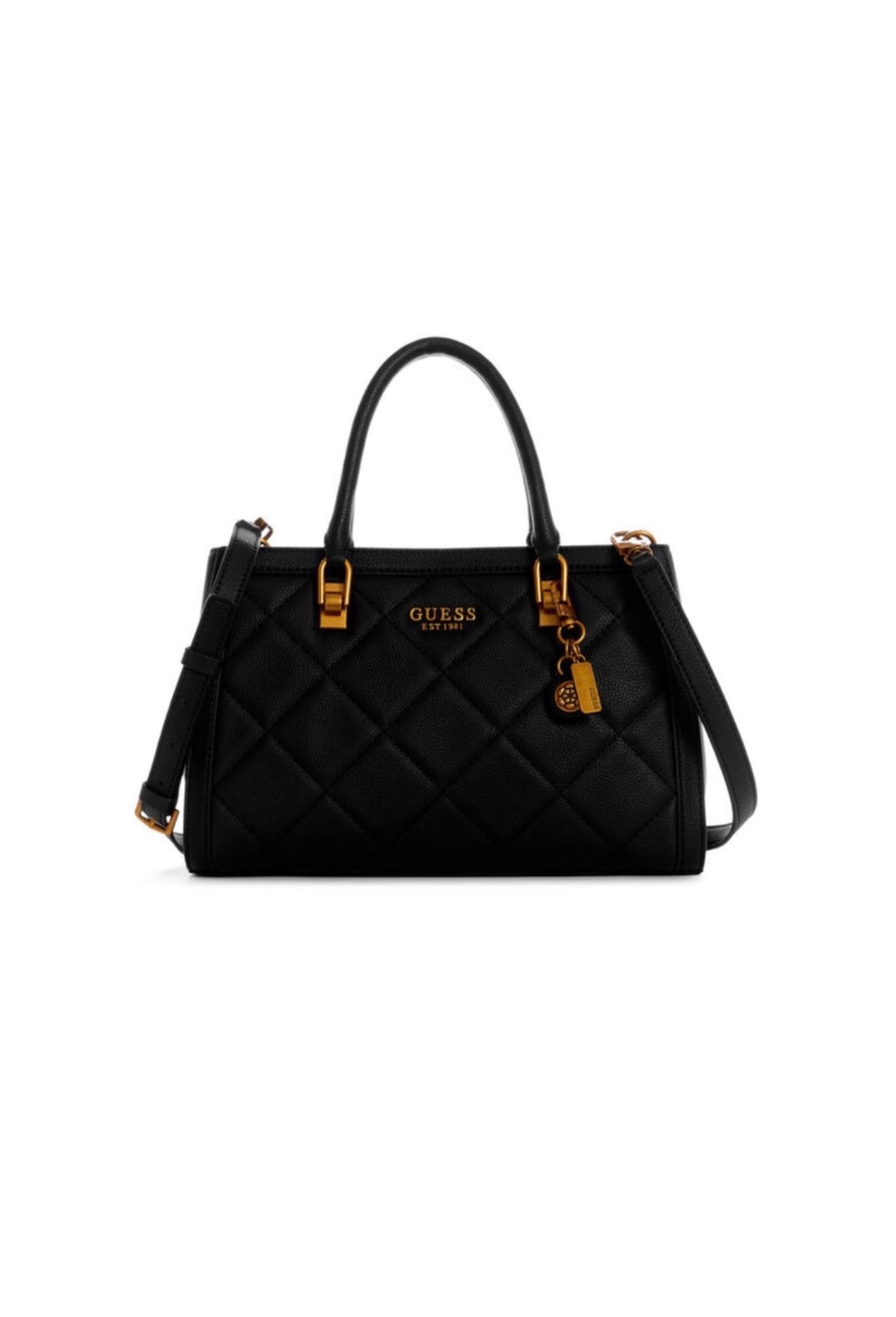🖤 Sac Guess noir matelassé avec bandoulière
