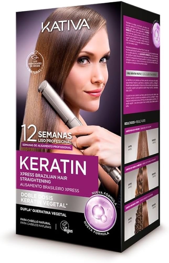 Kit Kativa keratin double dose 