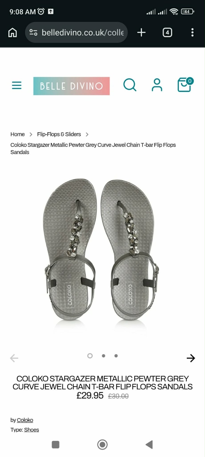 Flip flop sandels