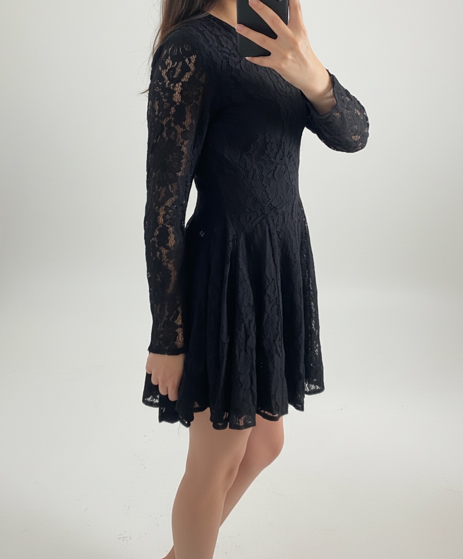Robe noire xs