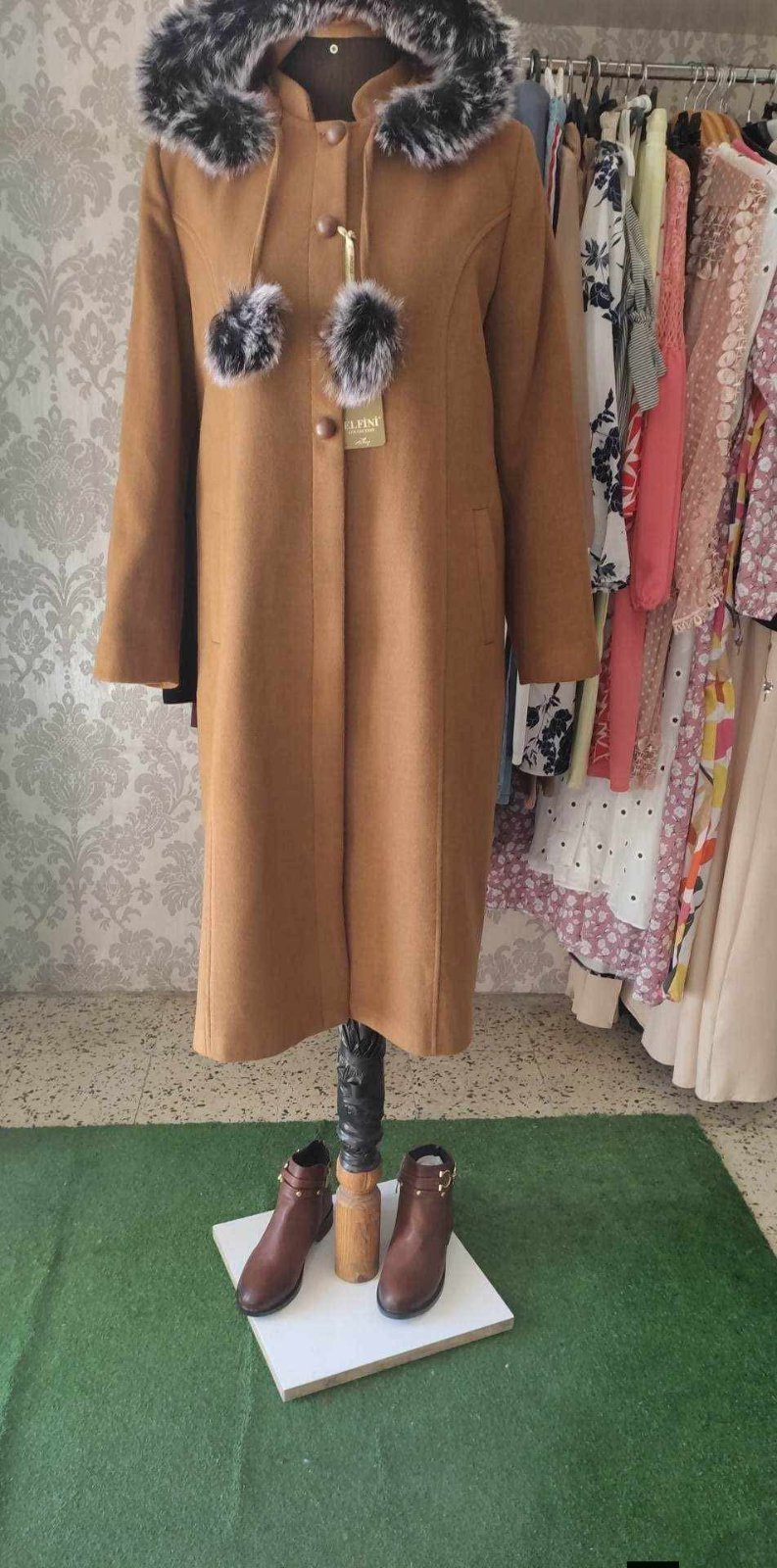 Manteau cachemir