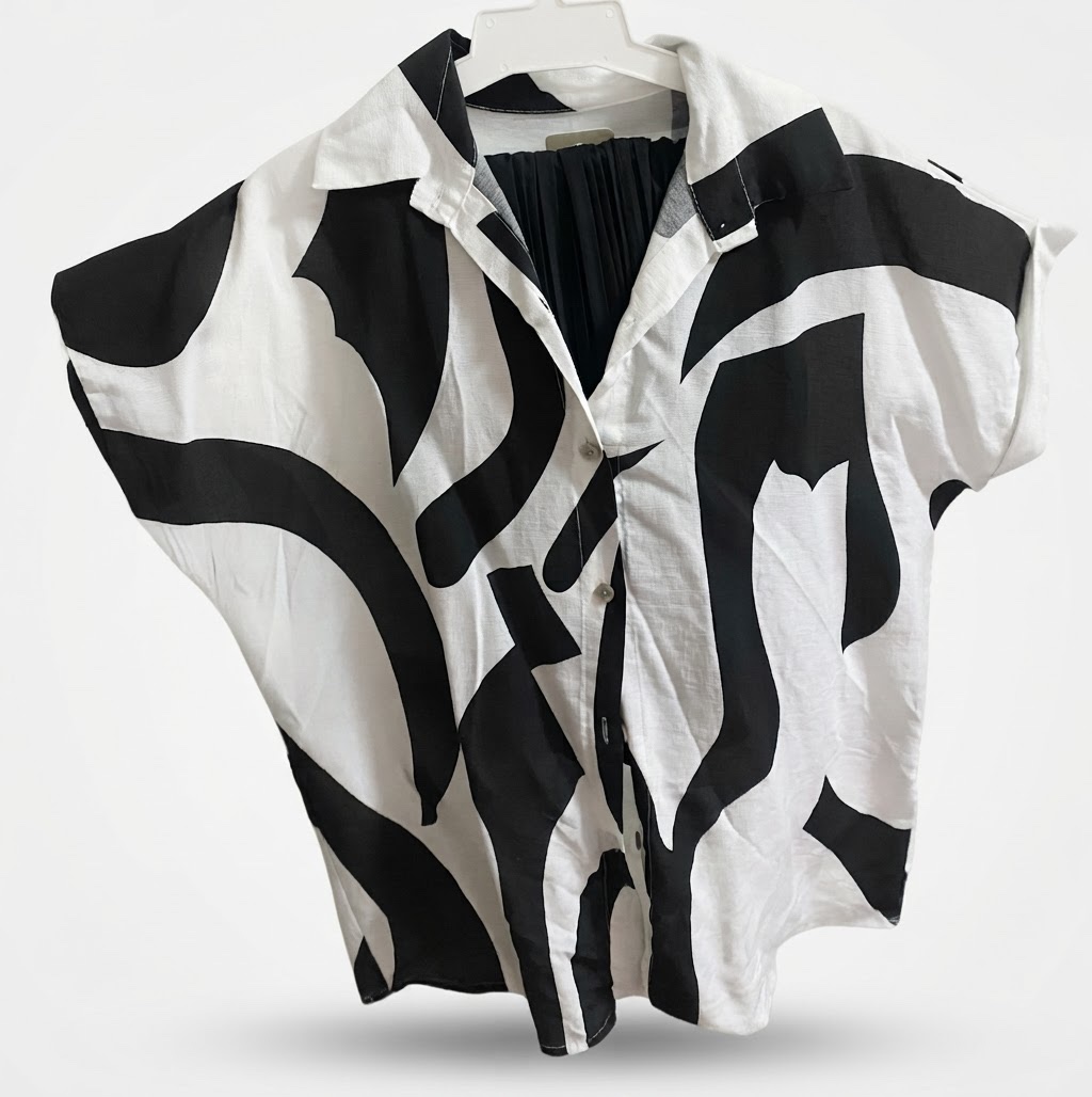 Pantacourt et chemise ensemble