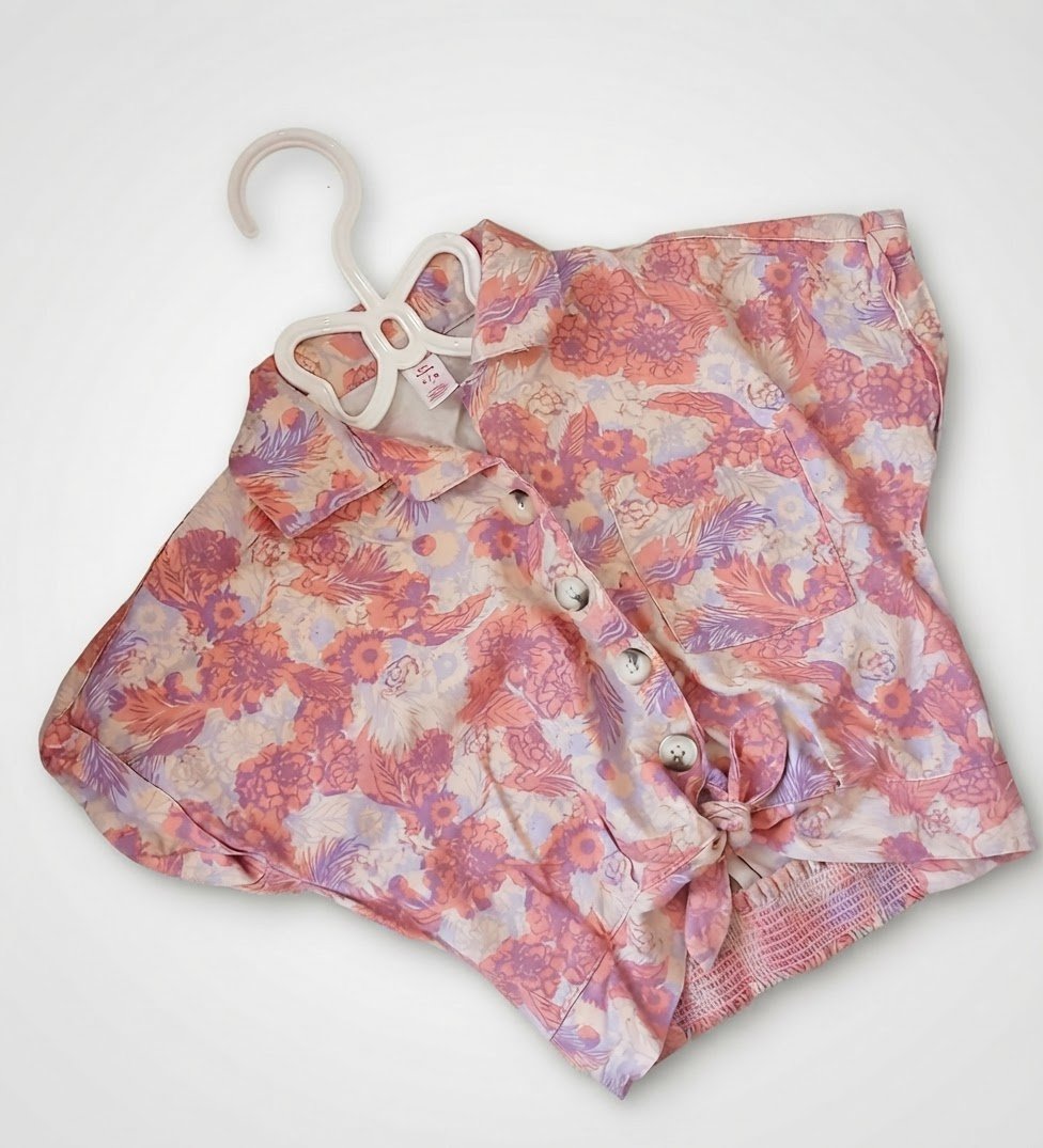Jolie chemise fleurie Joe Fresh fillette