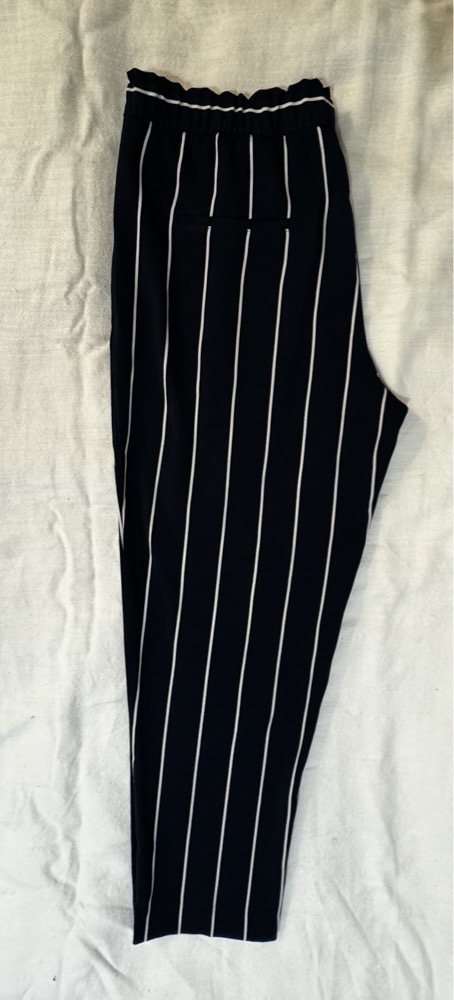 pantalon rayé femme