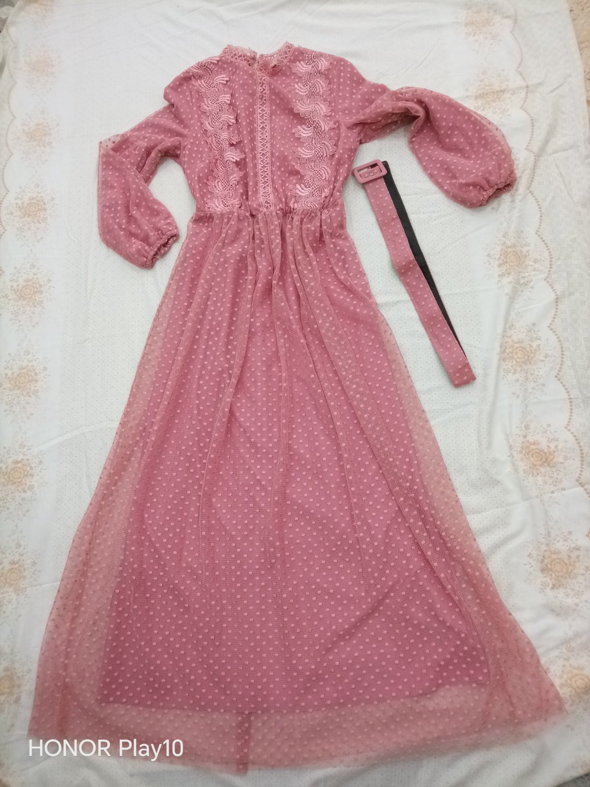 Robe dentelle 