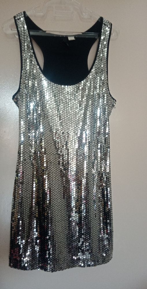 Robe à paillettes H&M