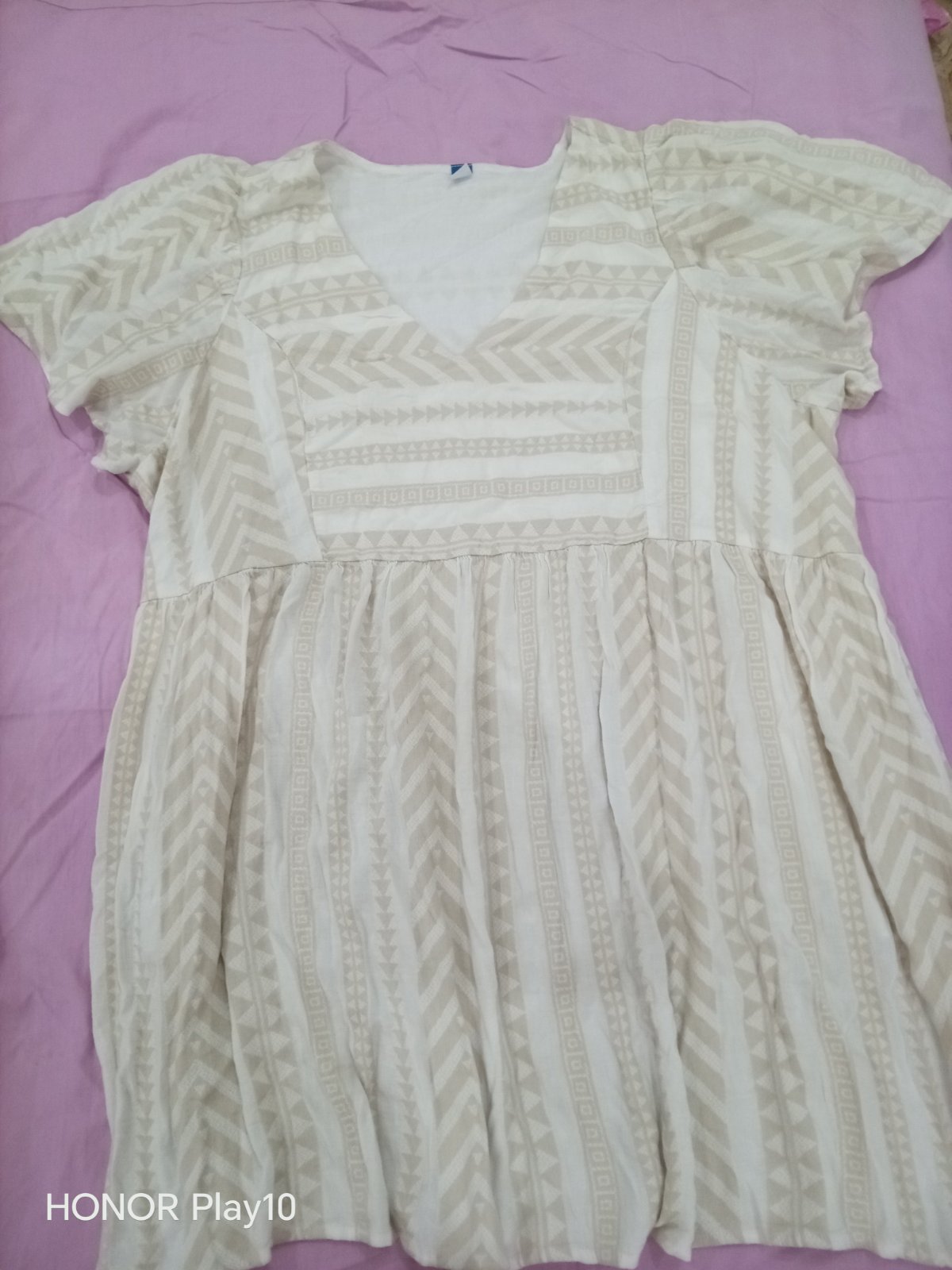 Robe grand taille 9amraya avec 2 pouches