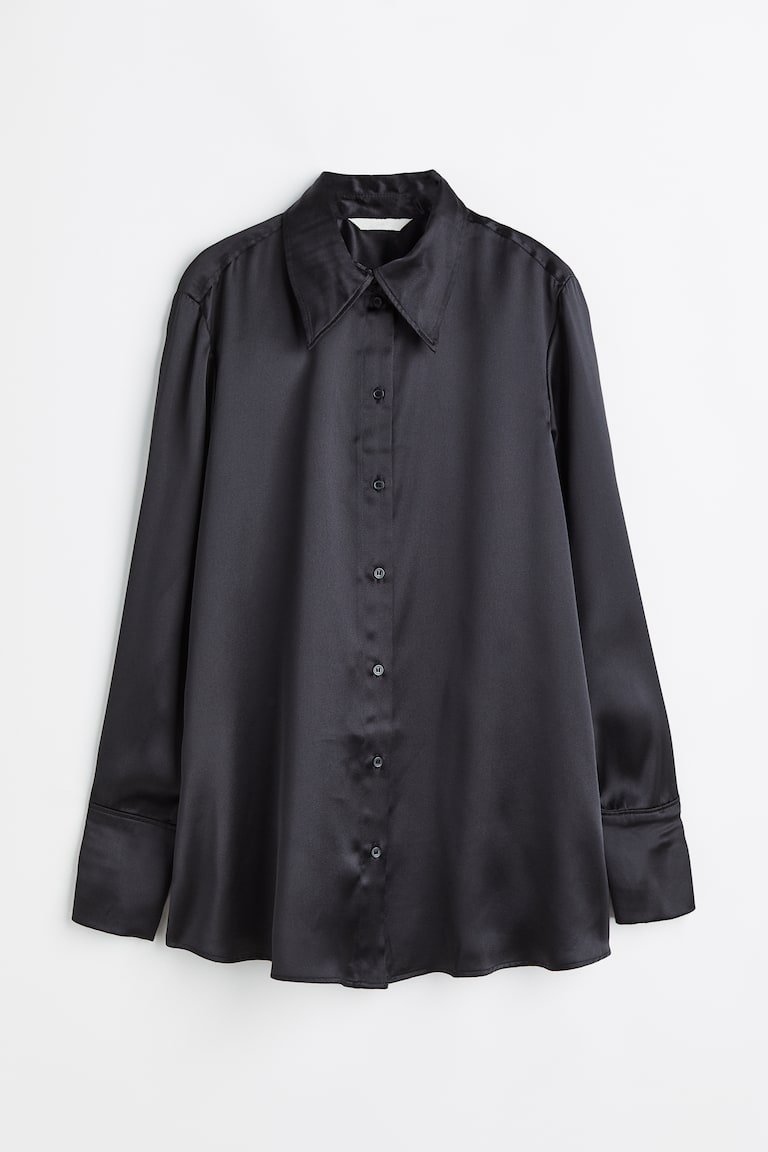 Chemise satiné H&M 🖤