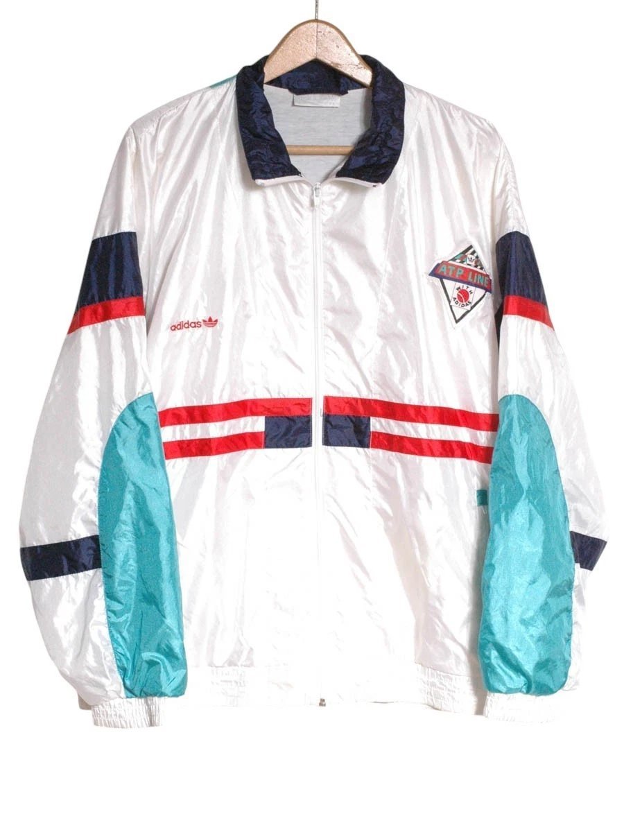 Veste de survêtement Adidas ATP Line Shell vintage années 80 | Taille XL