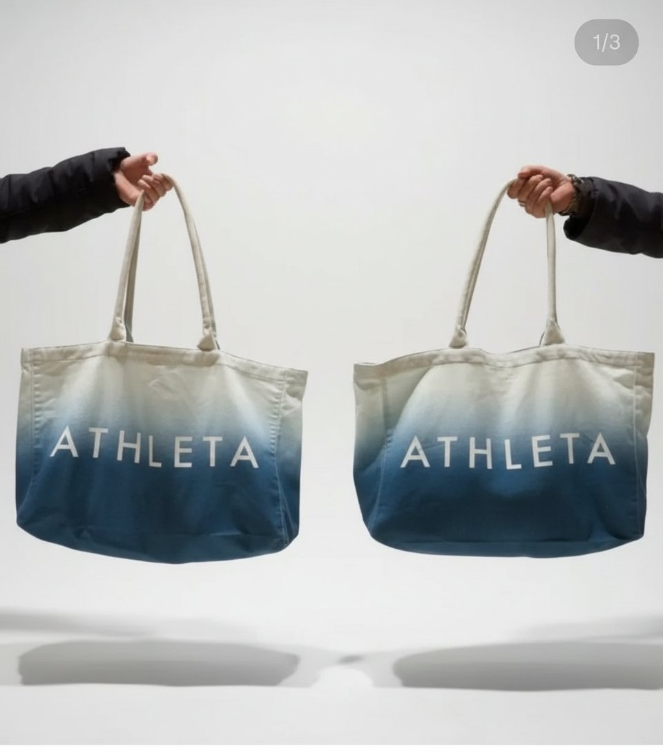 Athleta tote bag de sport et de mer 