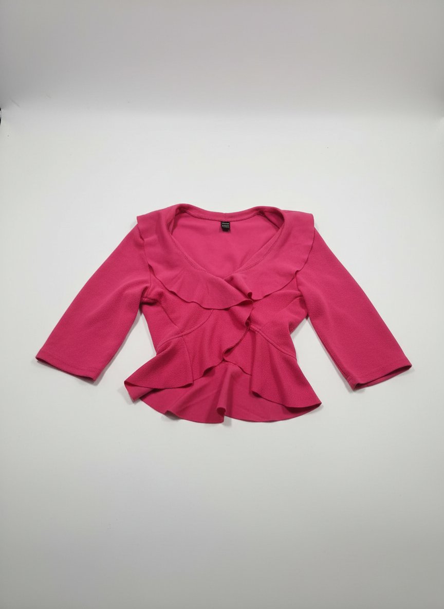 Haut ou cardigan rose fuchsia de la marque SHEIN, 