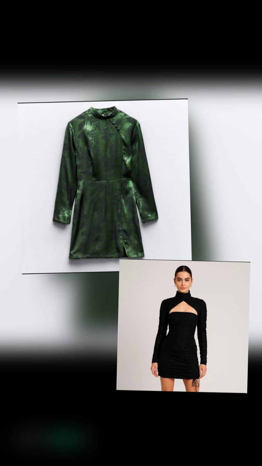 Lot deux robes zara