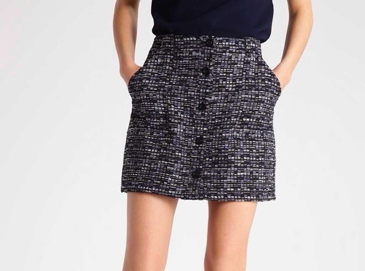 Jupe en tweed neuve 