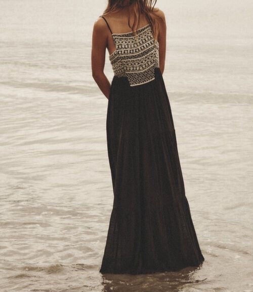Robe zara beaded