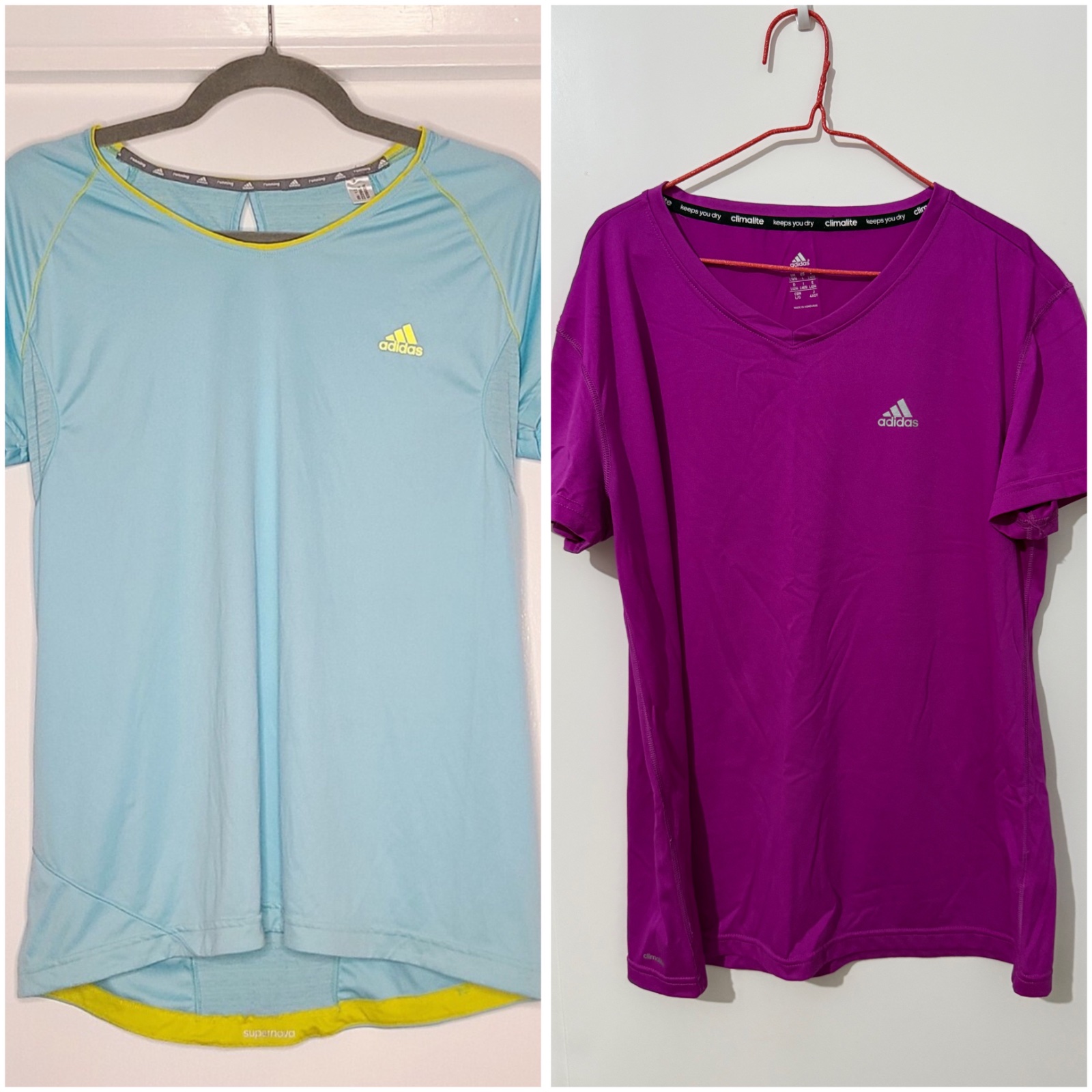 Lot : deux t shirts sport 