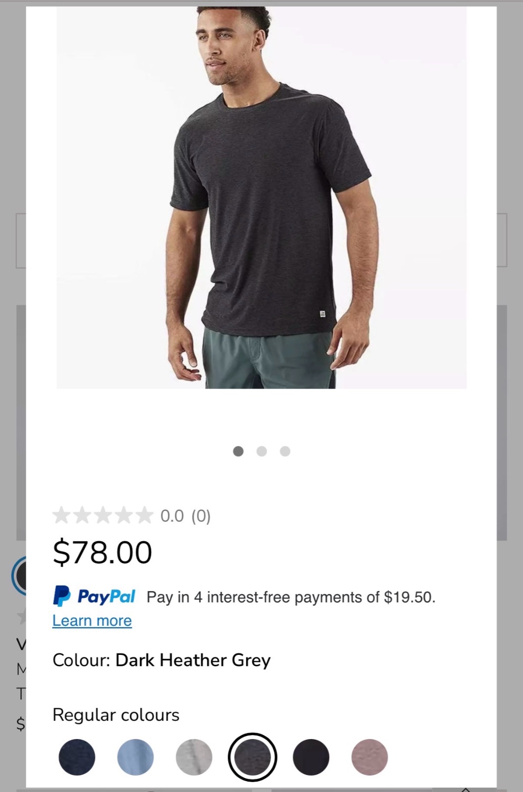 T shirt vuori neuf