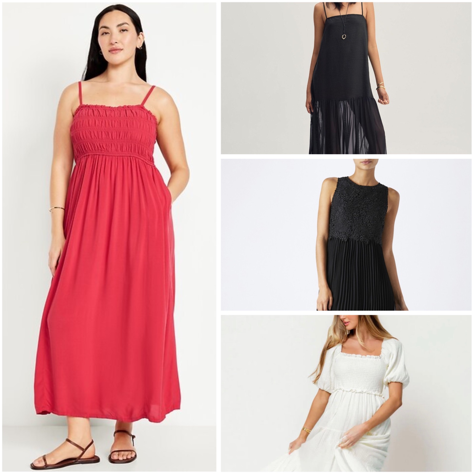 Lot de 4 robes 