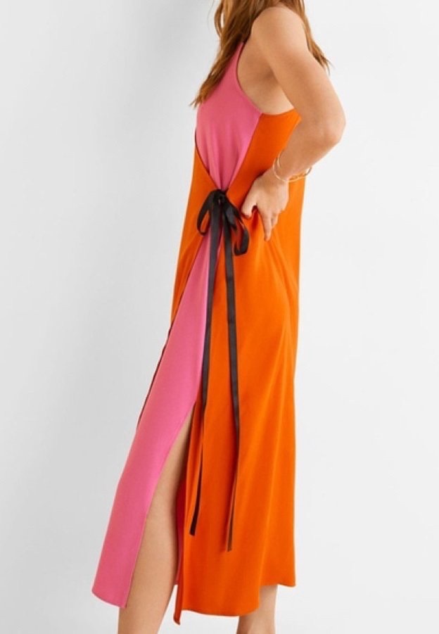 MNG dress neuve 🩷🧡