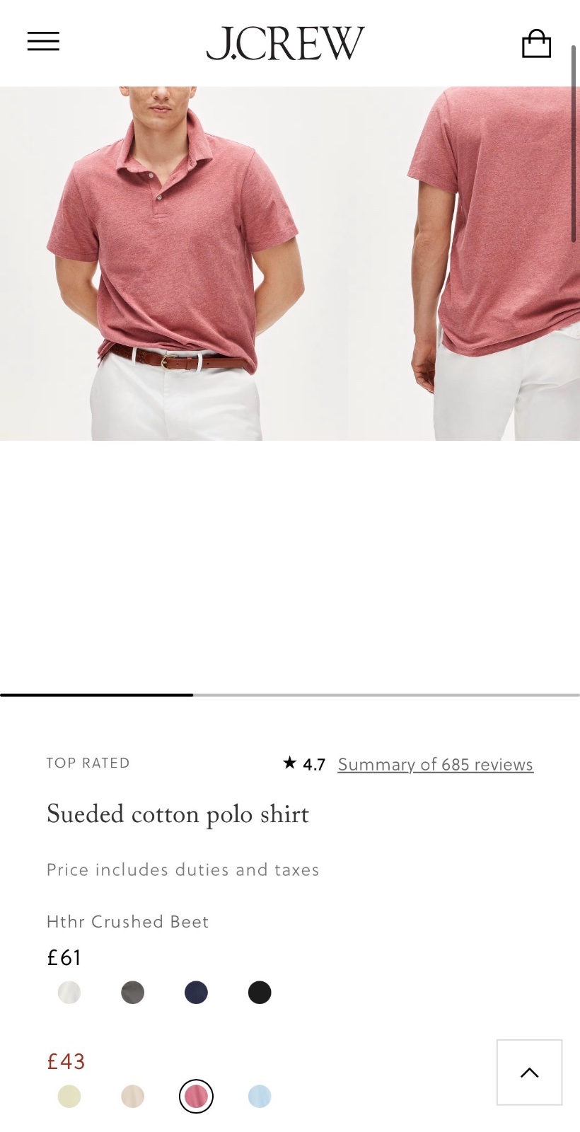 T shirt J. Crew