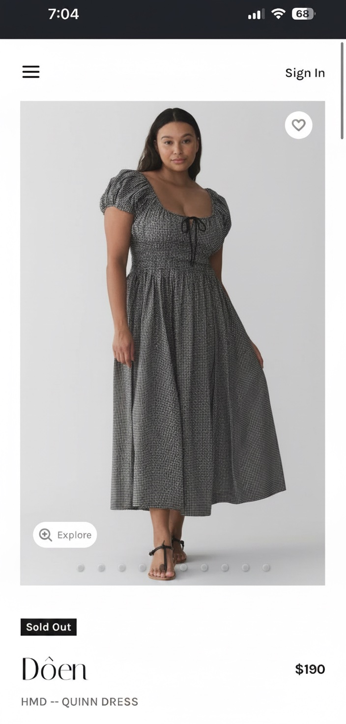 Robe Doen neuve 