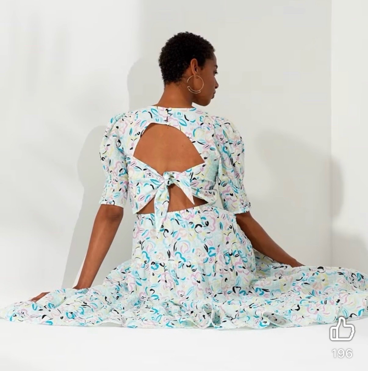 Robe muticoleur neuve