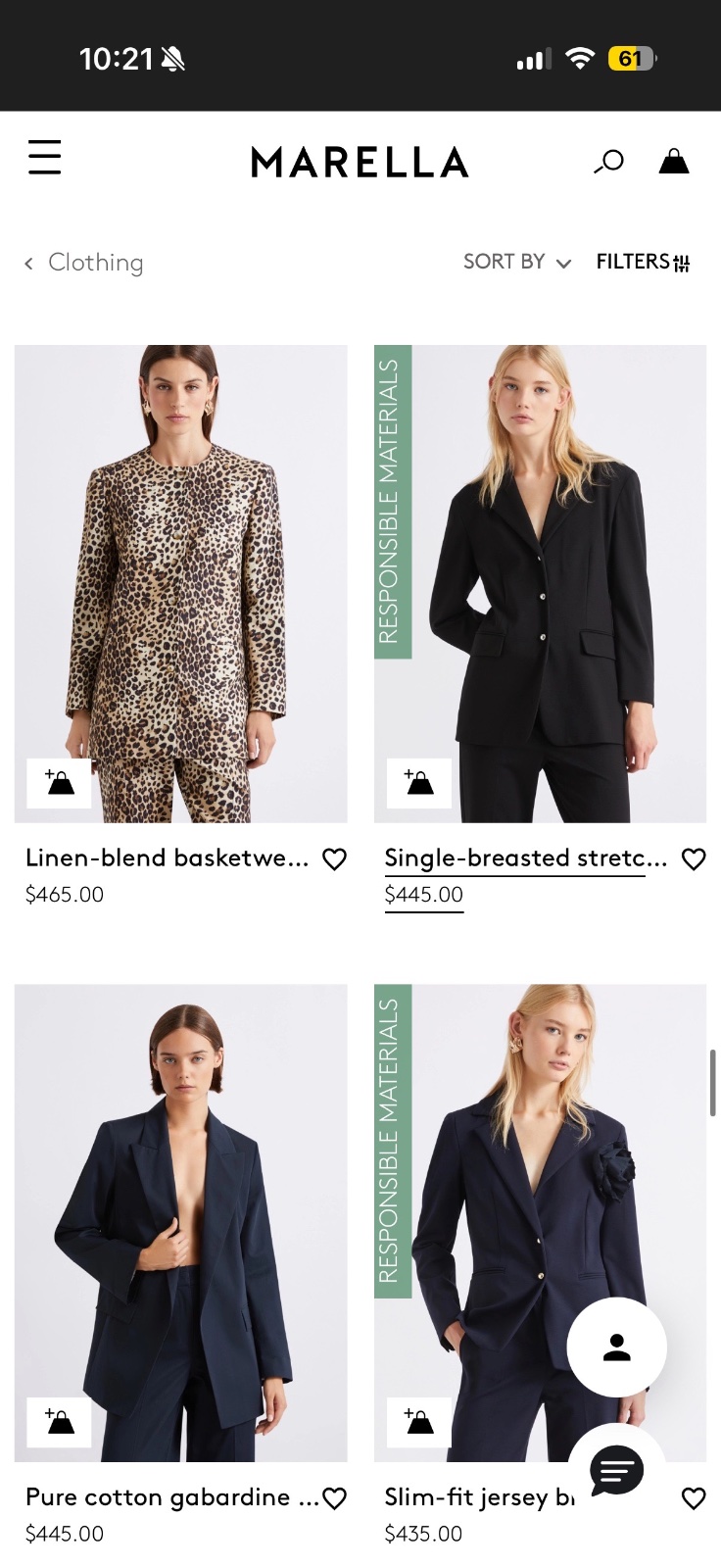 Blazer Marella neuf