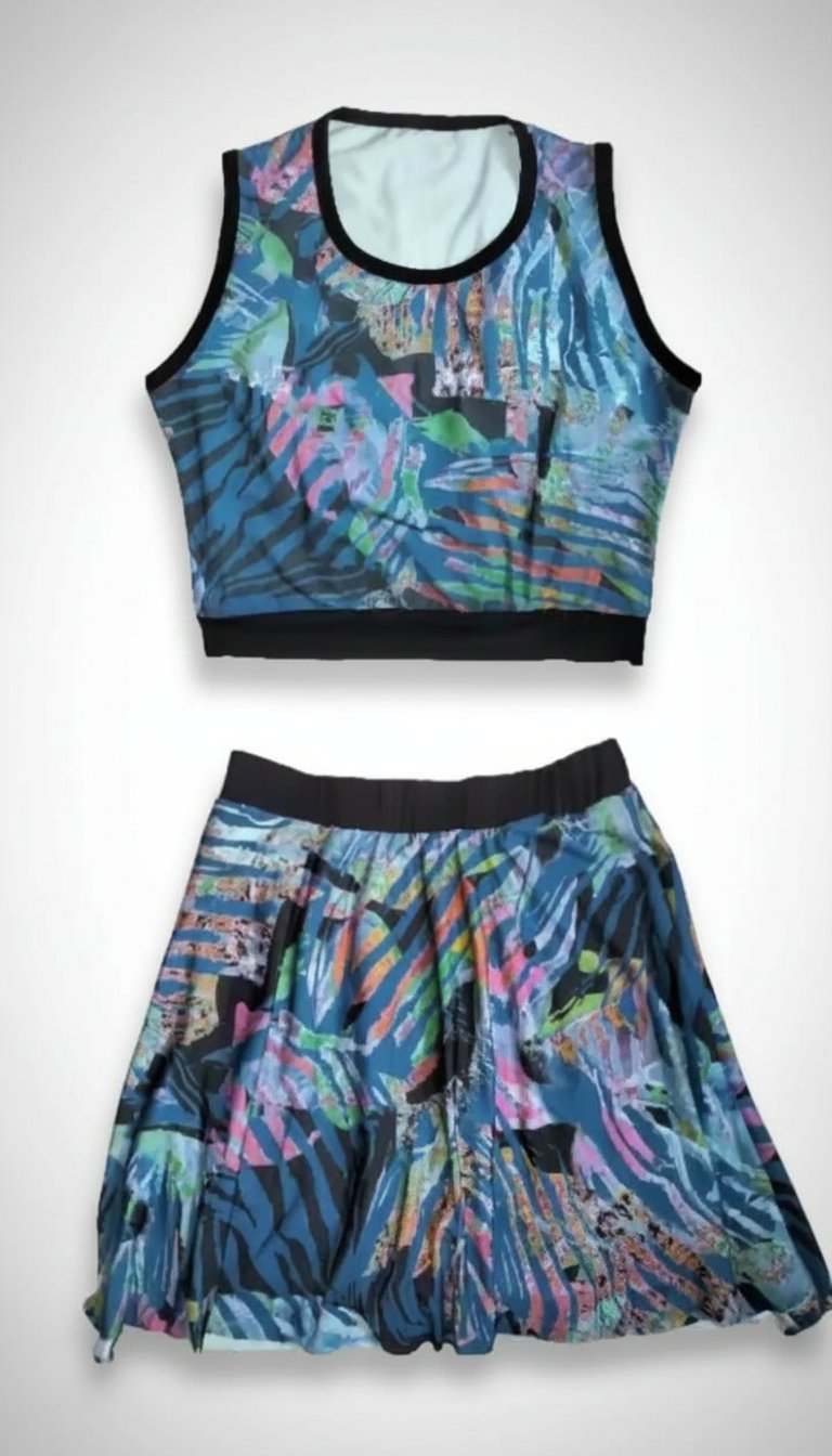 Maillot bleu 