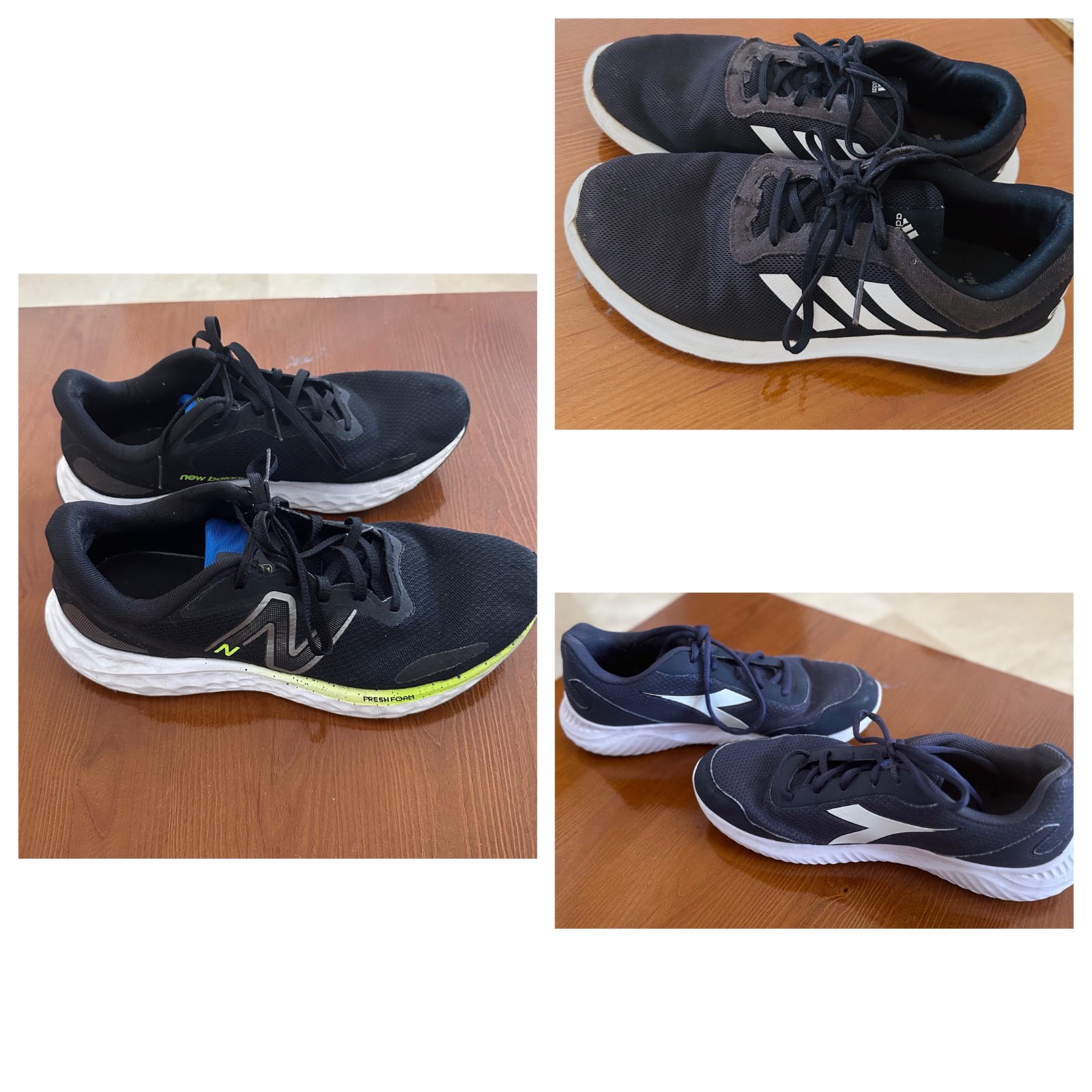 Pack 3 chaussures