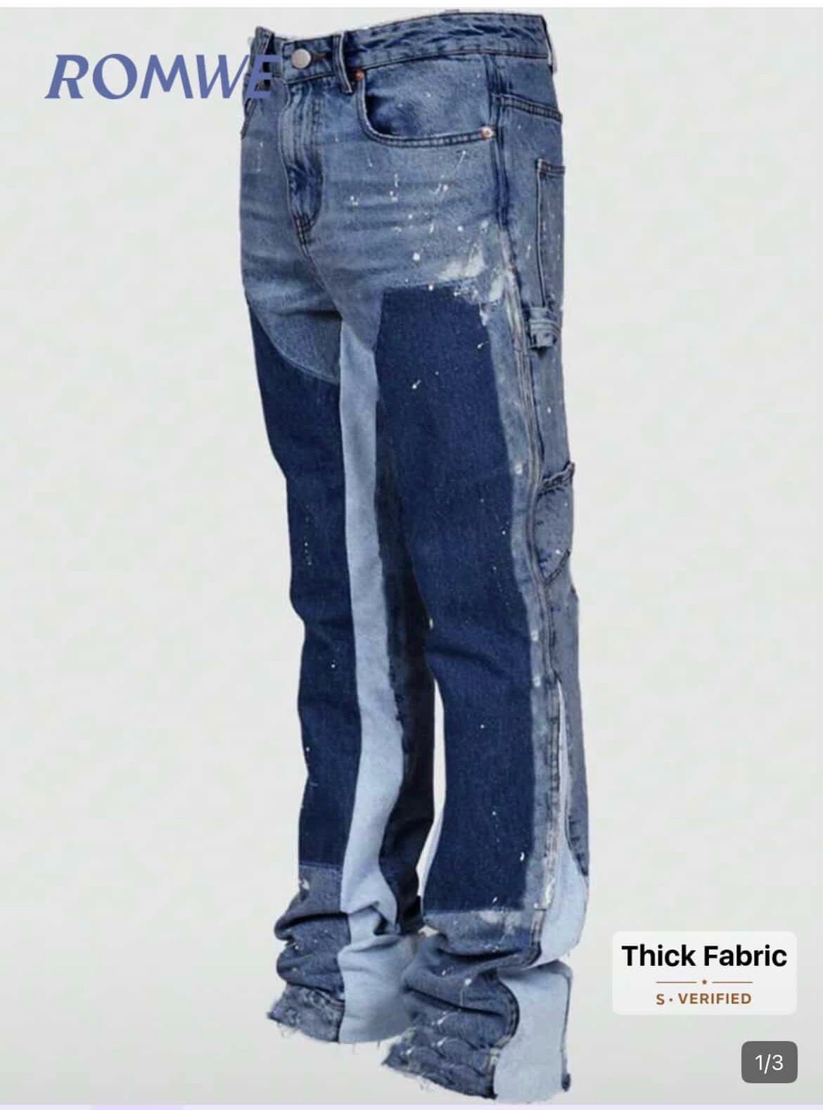 Jeans flared