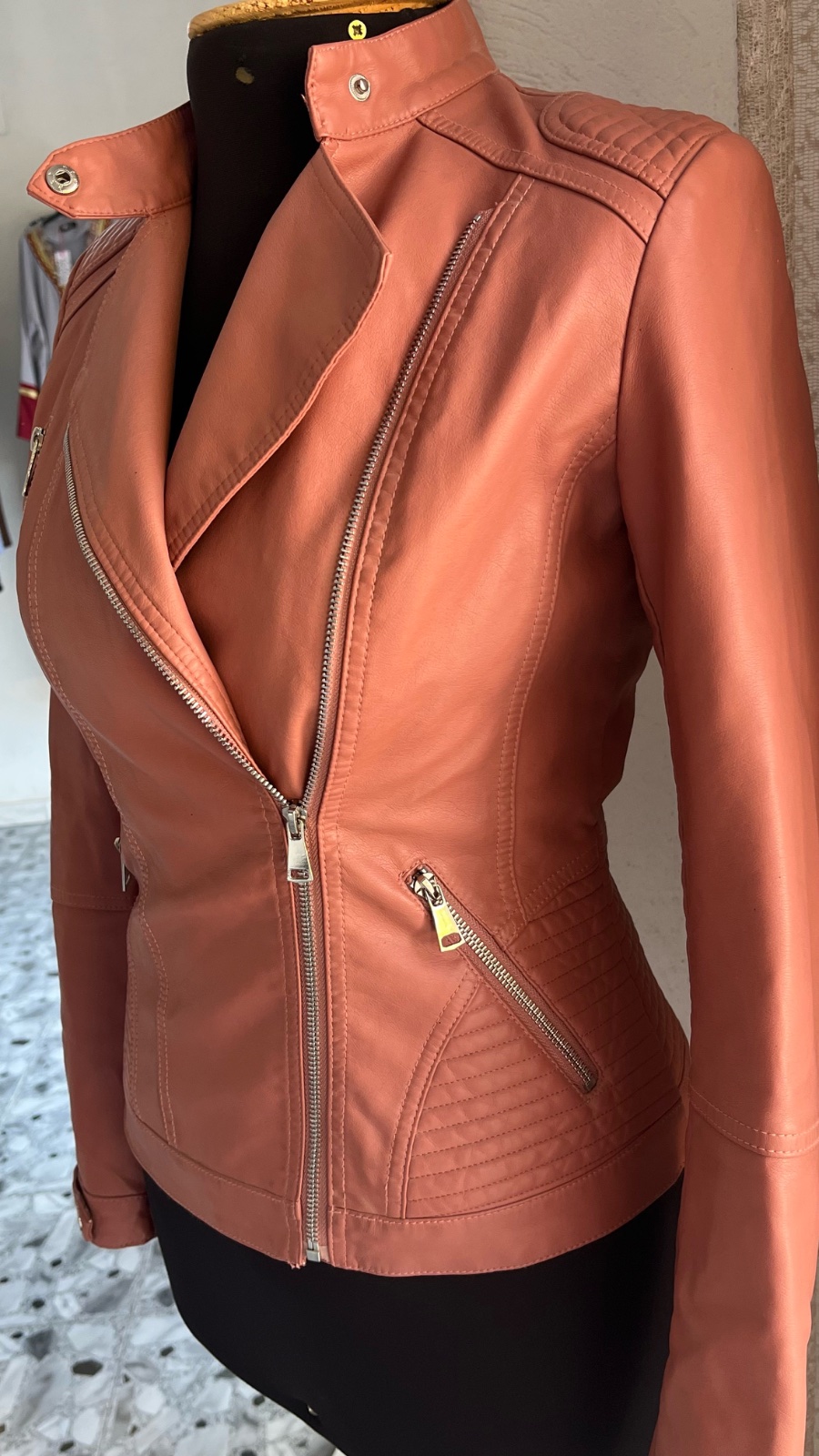 Veste cuir