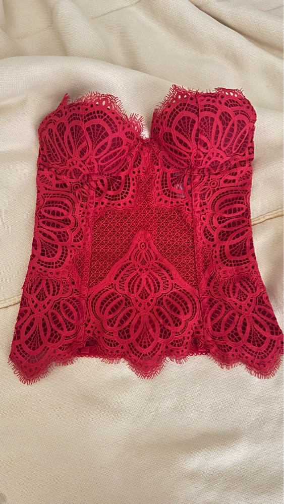 Corset rouge stylish