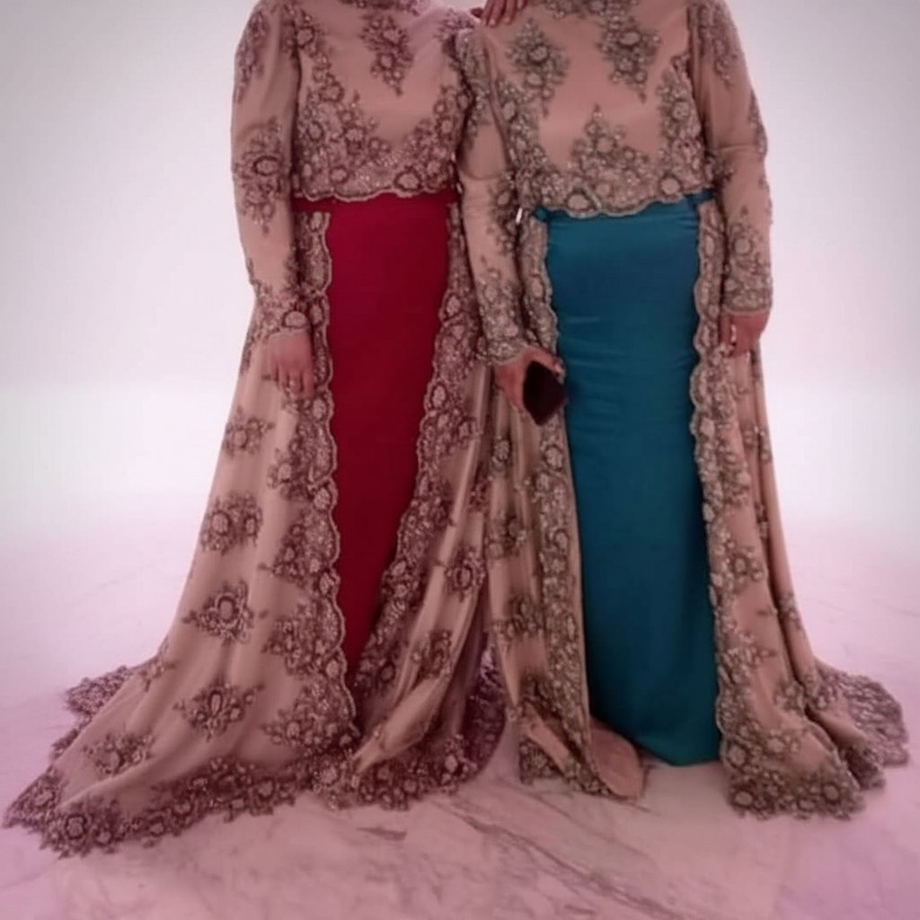 Robe soirée bleu