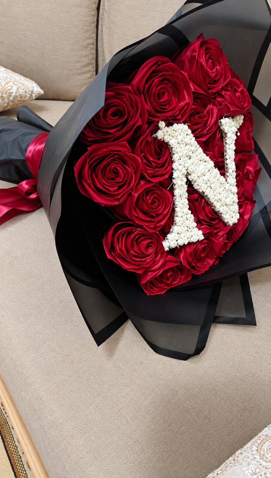 Bouquet de fleurs artificielles 