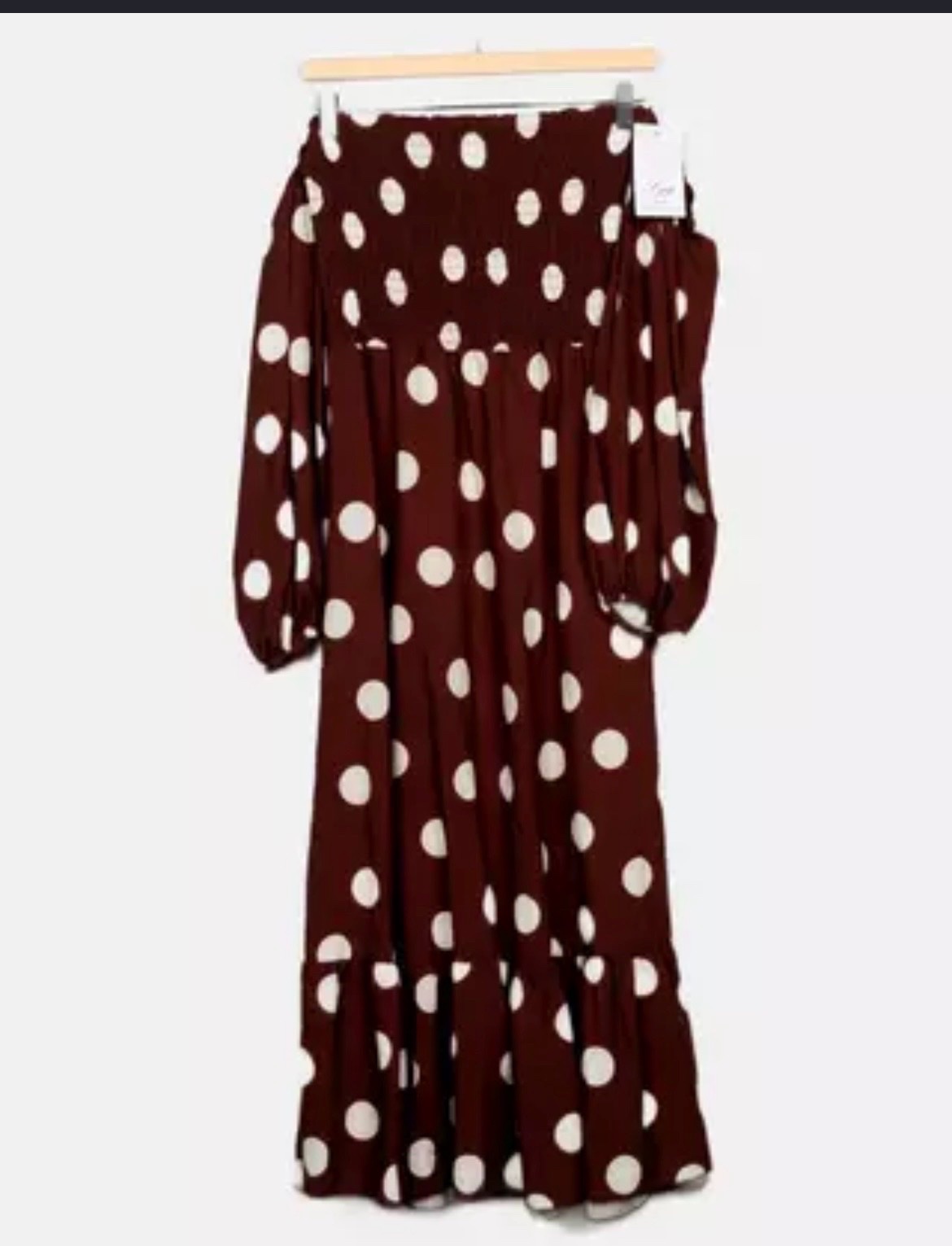 Robe à pois 