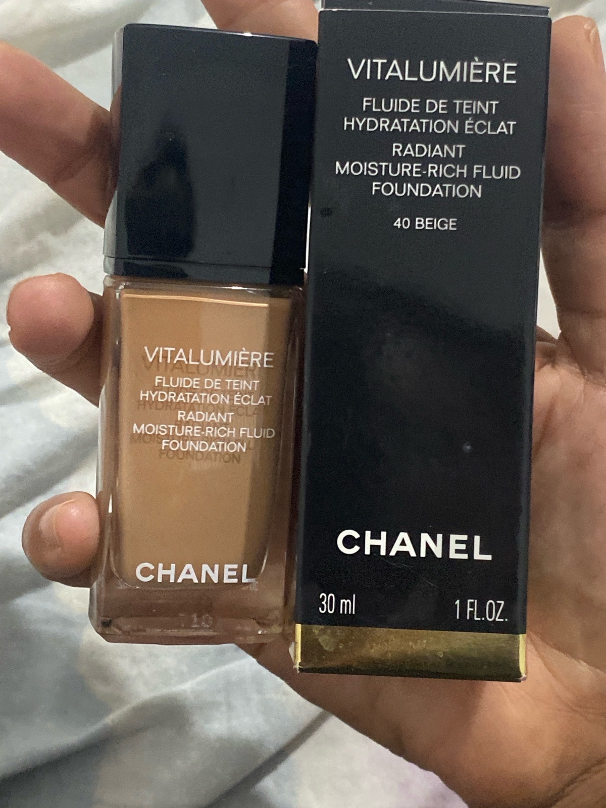 Vitzmumiére : fluide de teint chanel